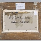 Artwork by Marcel Gatteaux, Path from Bonneaux, Made of oil on board