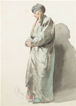 Uomo con turbante - Antonio Bignoli