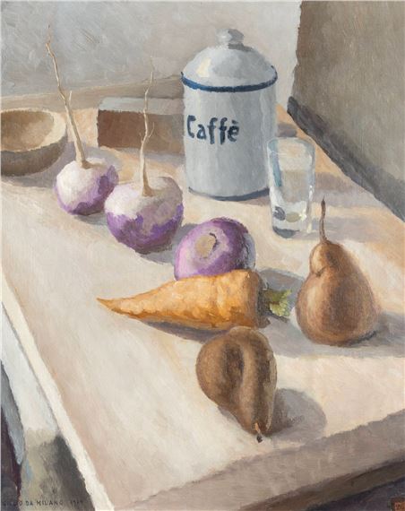 Natura morta con rape by Giulio Da Milano, 1929