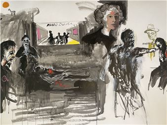 Ilan Itach: Ibn Ezra Corner of Don Quixote/Juan - The Jerusalem Artists' House