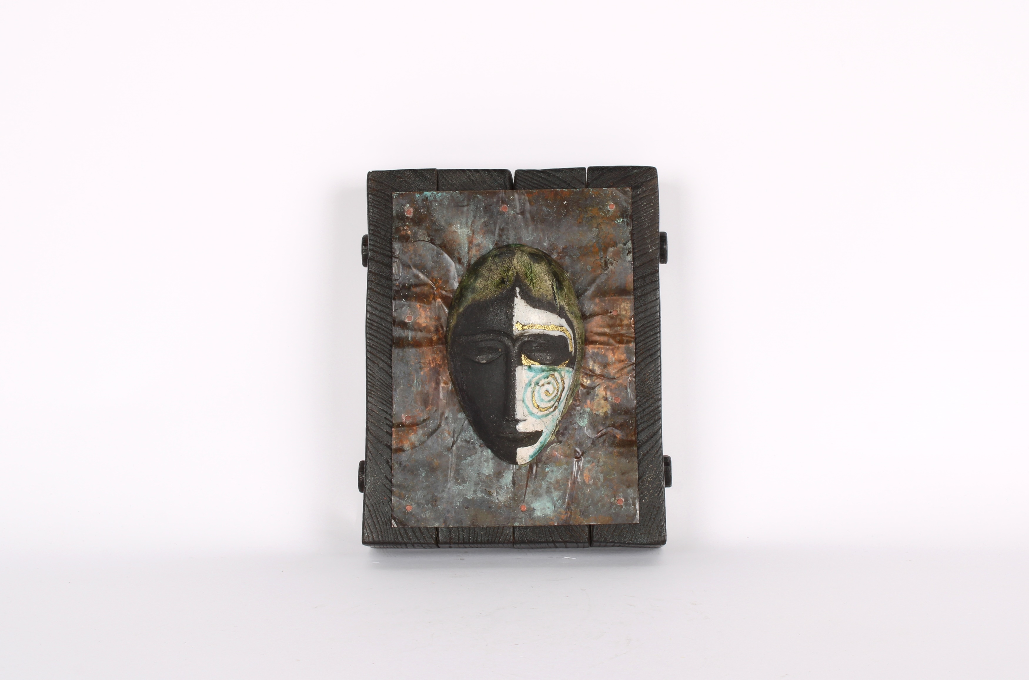 Elfyn Roberts | Raku Sleeping Celtic Warrior III Mask | MutualArt