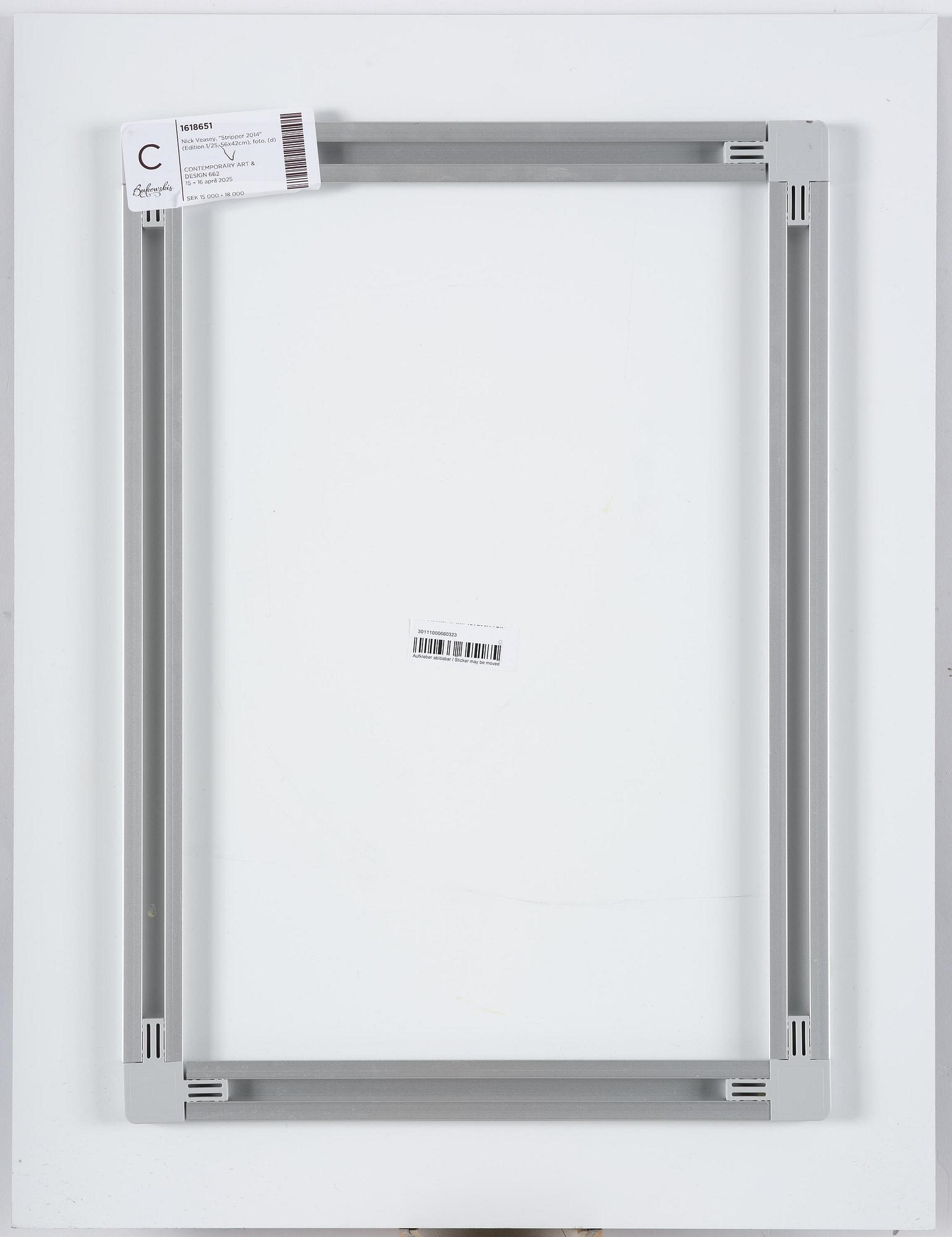 Artwork by Nick Veasey, Stripper, Made of C-print mounted on glass