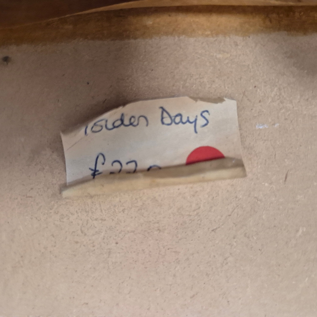 Artwork by Becky Borman, GOLDEN DAYS, Made of mixed media