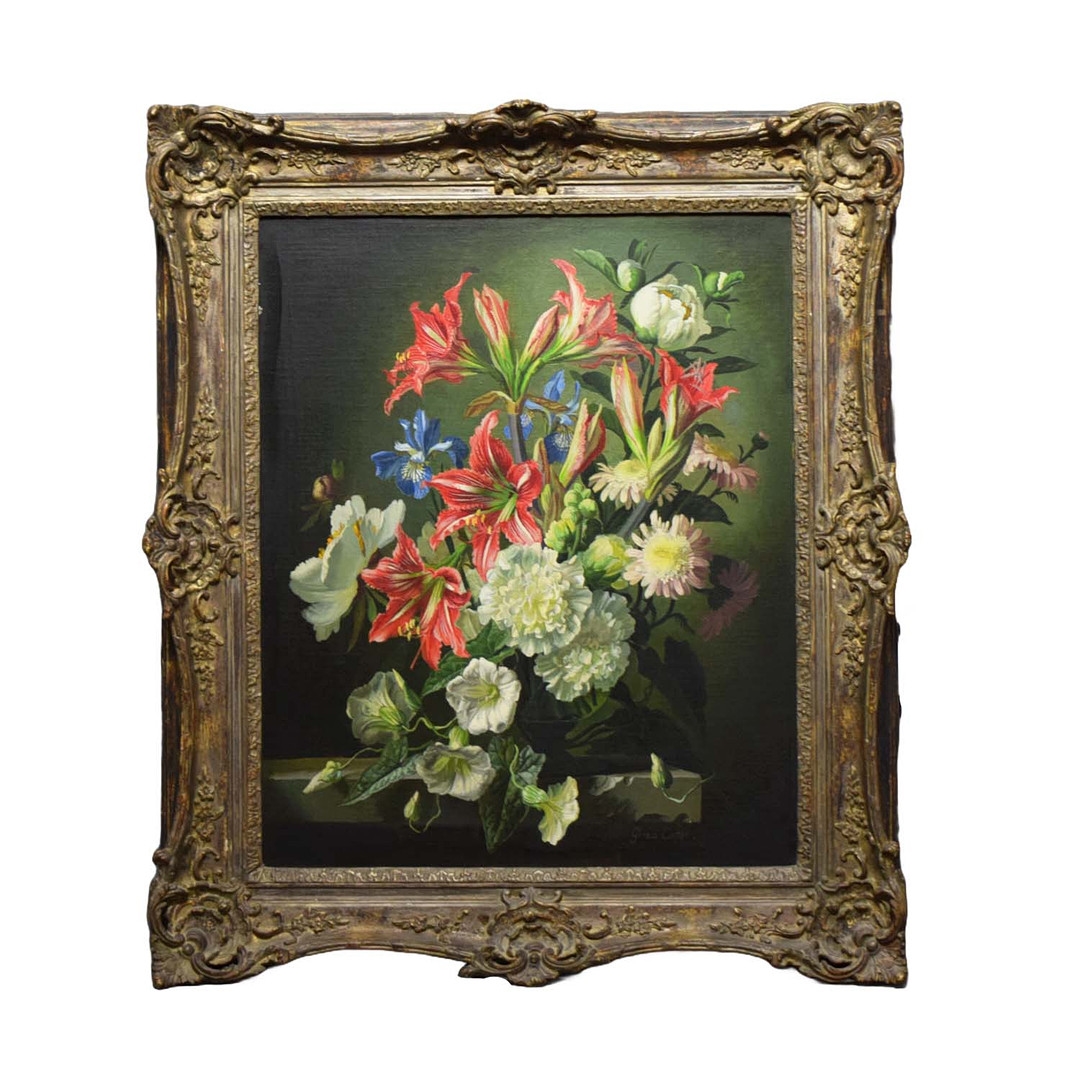 Gerald Cooper | STILL LIFE WITH FLOWERS | MutualArt