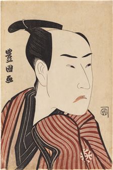 The actor Ichikawa Denkuro IV in the role of Mitaya Genjiro - Utagawa Toyokuni