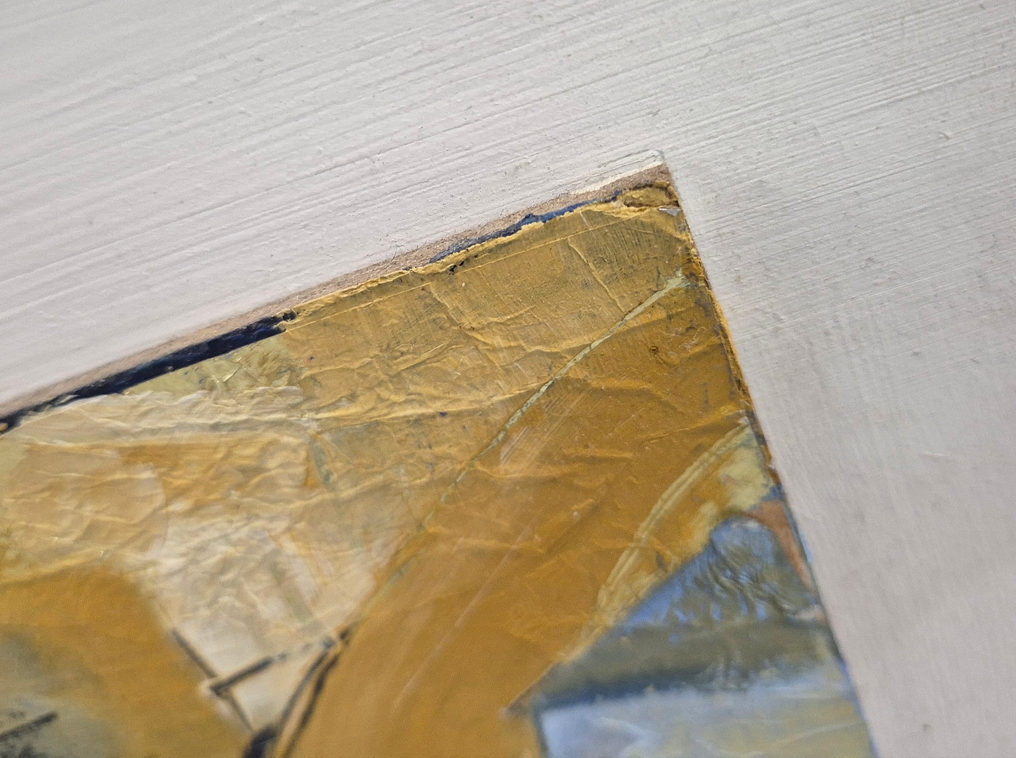 Artwork by Becky Borman, GOLDEN DAYS, Made of mixed media