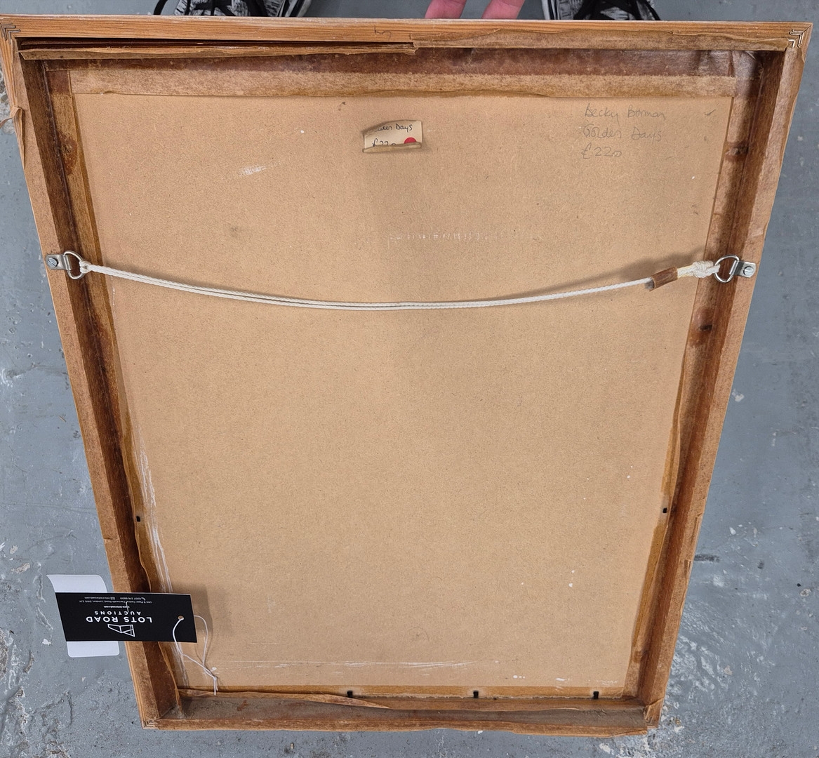 Artwork by Becky Borman, GOLDEN DAYS, Made of mixed media