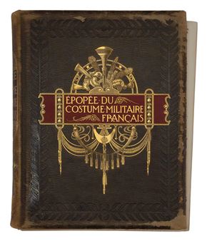 L'ÉPOPÉE DU COSTUME MILITAIRE FRANCAIS - Henri Bouchot