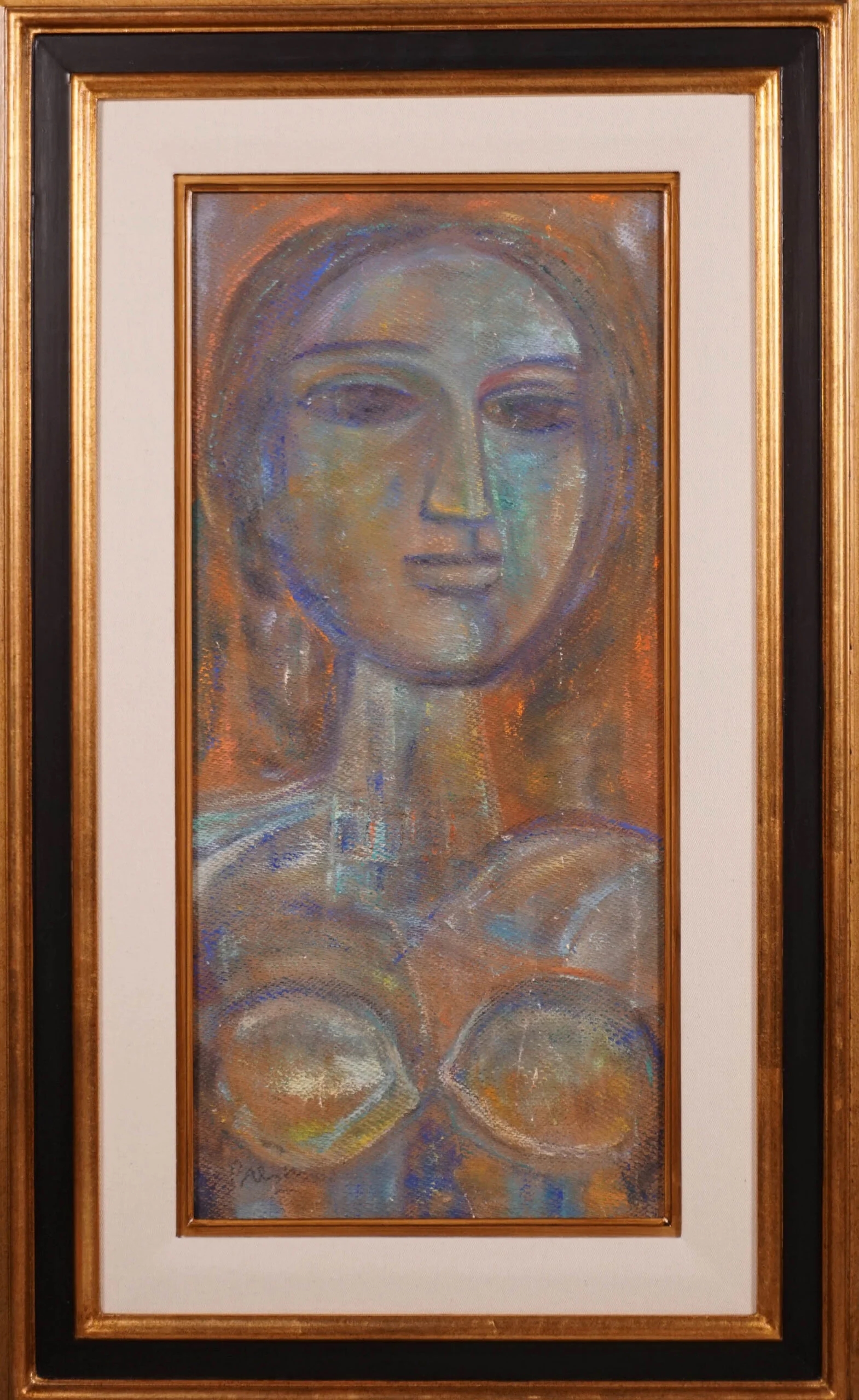 Artwork by Leopoldo Presas, FIGURA, Made of oil on hardboard
