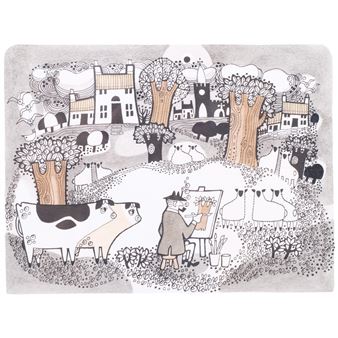 The Critics, The Artist Observed By Farm Animals - Kenneth Wyatt