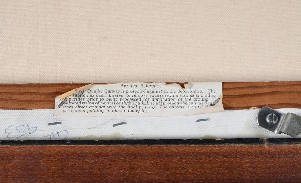 Artwork by Joseph Kinnebrew, PAINTING PARAPHERNALIA - TULIPS IN A VASE, Made of Acrylic on canvas