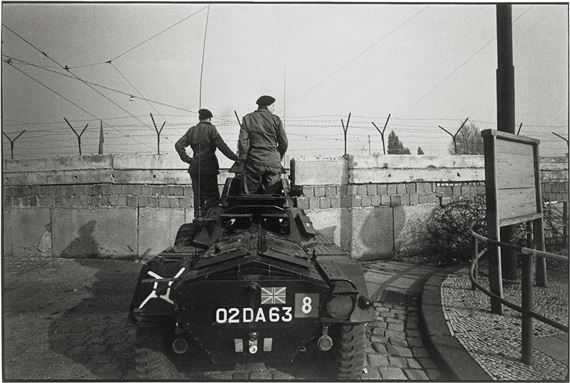 Die Mauer (The Wall, Berlin) by Will McBride, 1961