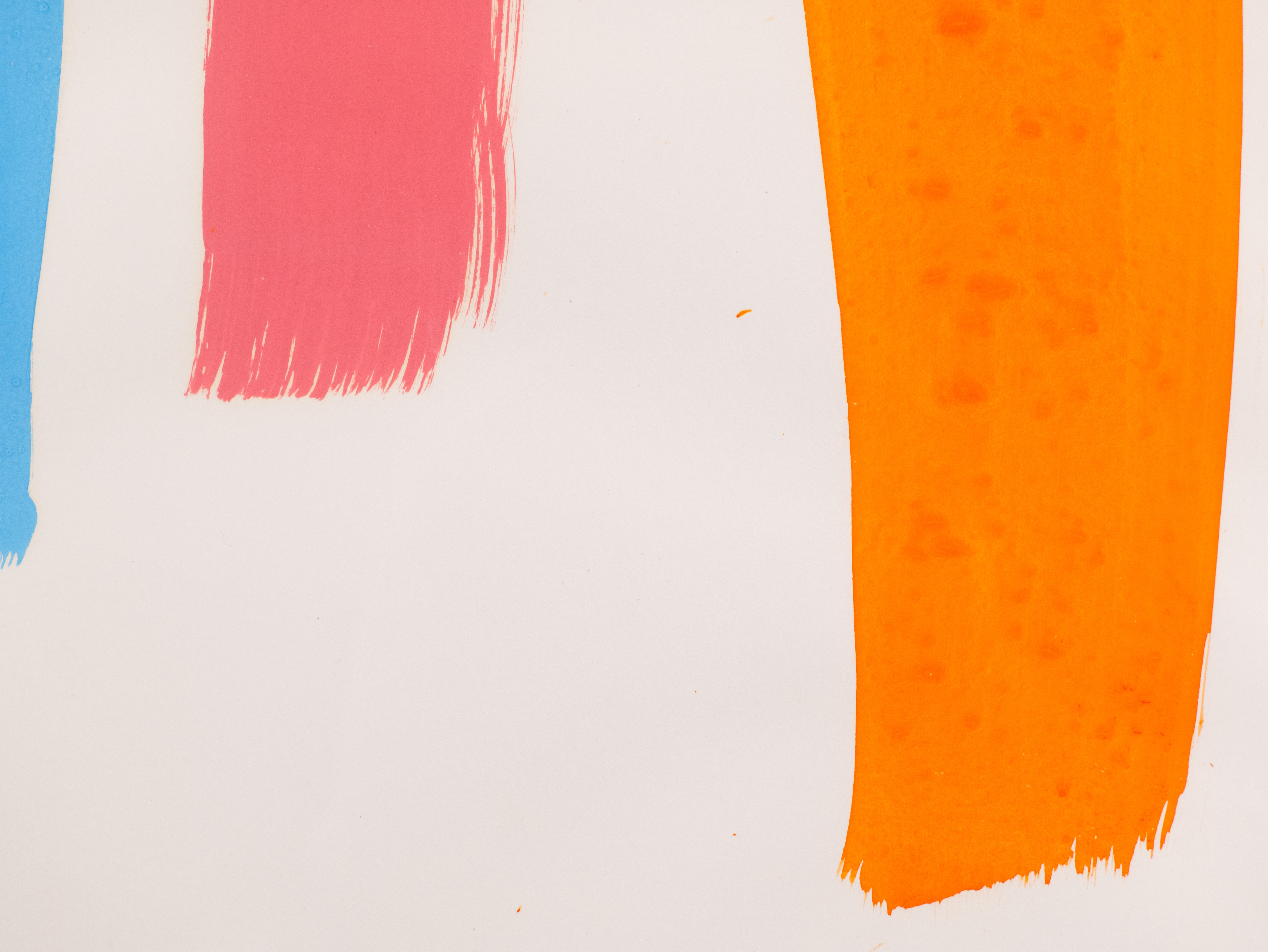 Artwork by Jack Bush, EASY, Made of gouache on paper