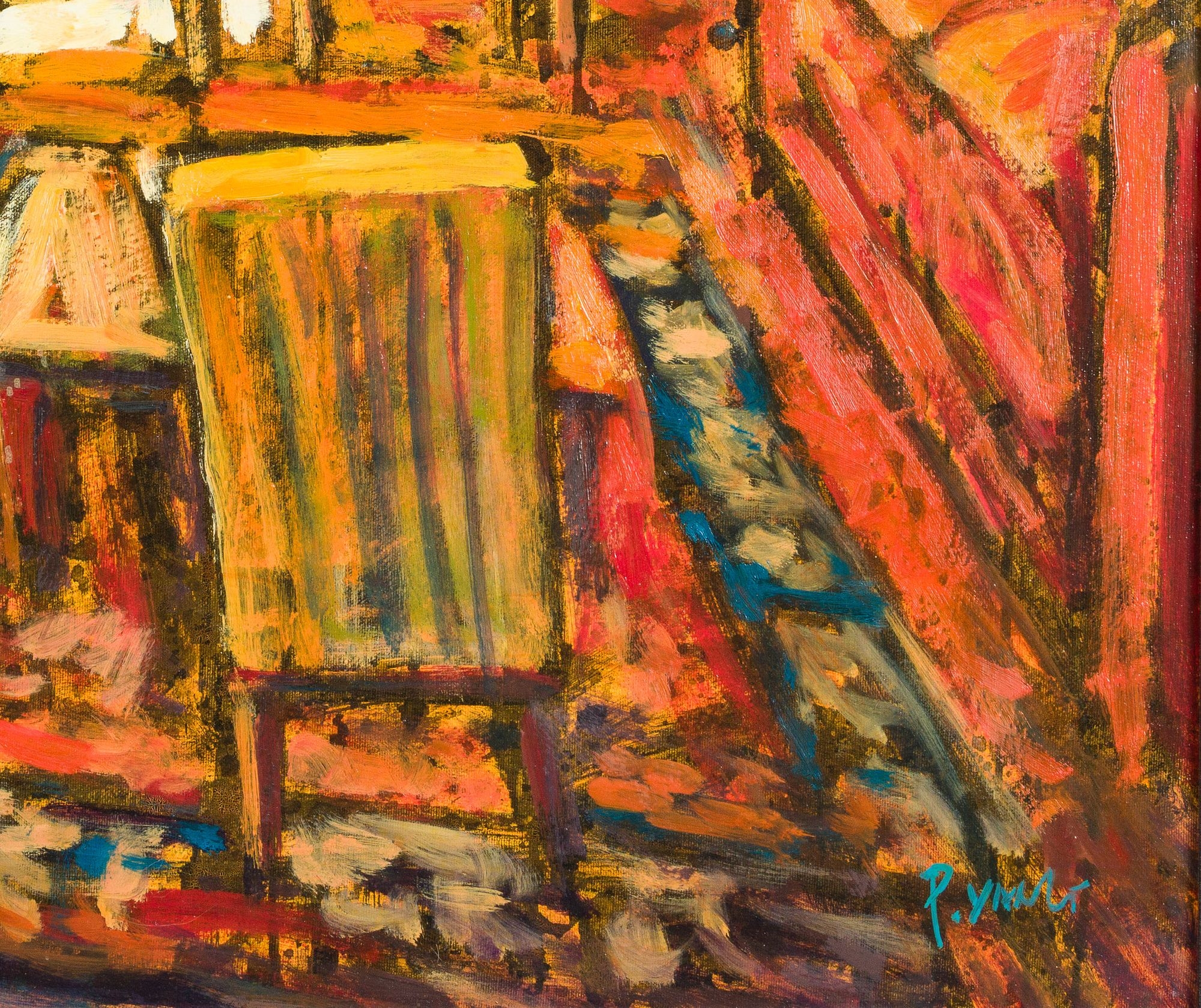Pei Yang | Interior Scene (1971) | MutualArt