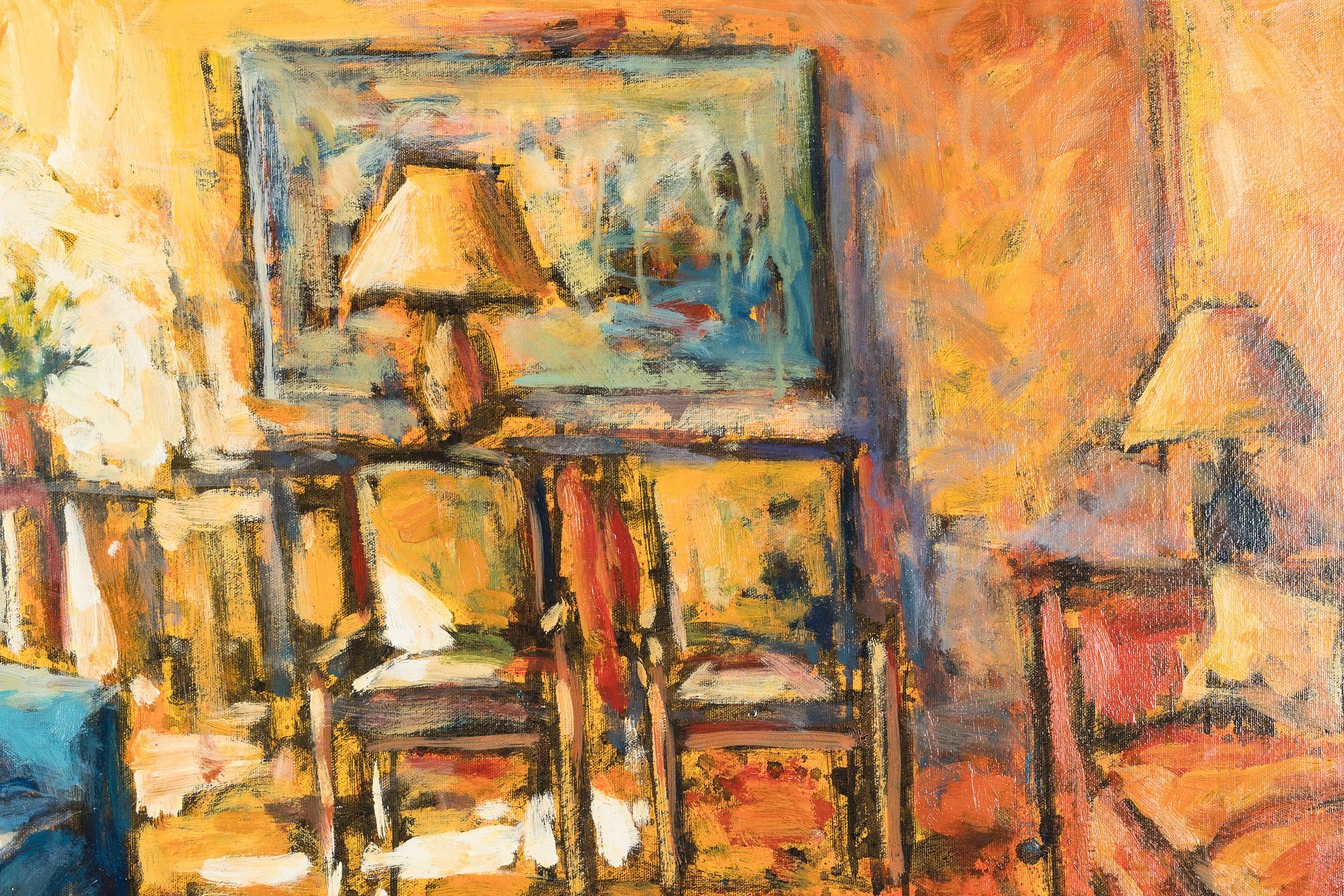 Pei Yang | Interior Scene (1971) | MutualArt