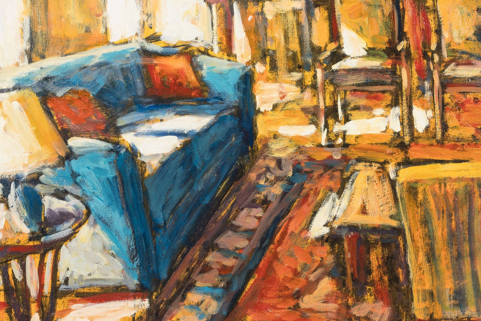 Pei Yang | Interior Scene (1971) | MutualArt
