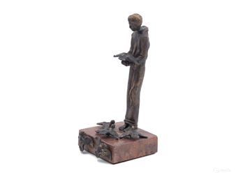 Saint Francis Preaches to the Birds - Miklós Melocco