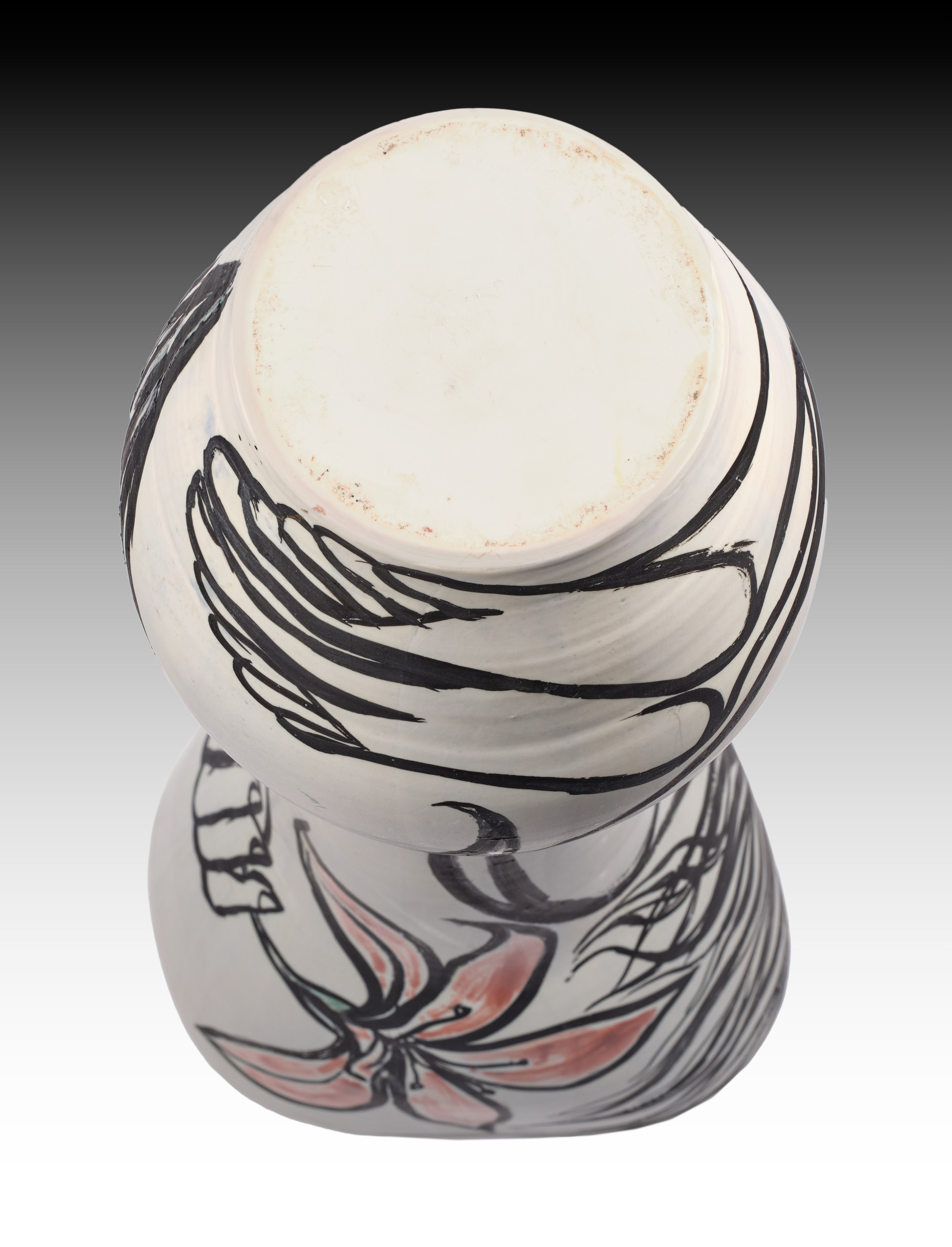 Artwork by Eileen Cooper, A Close Friend, Made of porcelain vase