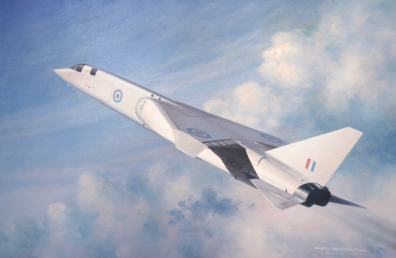 Charles John Thompson | A BAC TSR-2 reconnaissance aircraft in flight ...