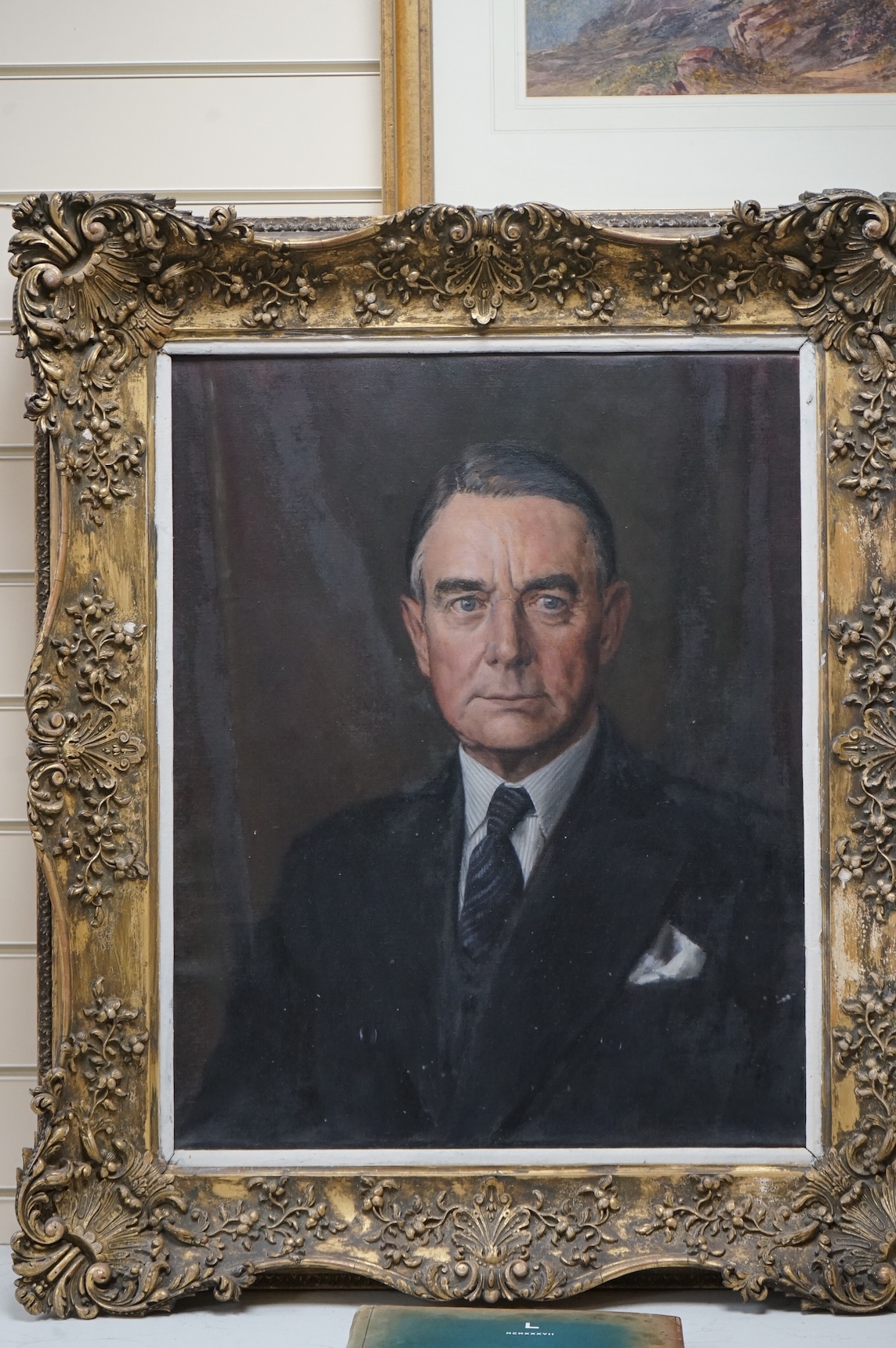 Artwork by Carlos Sanchez, Portrait of Cuthbert Dixon (1887-19, Made of oil on canvas