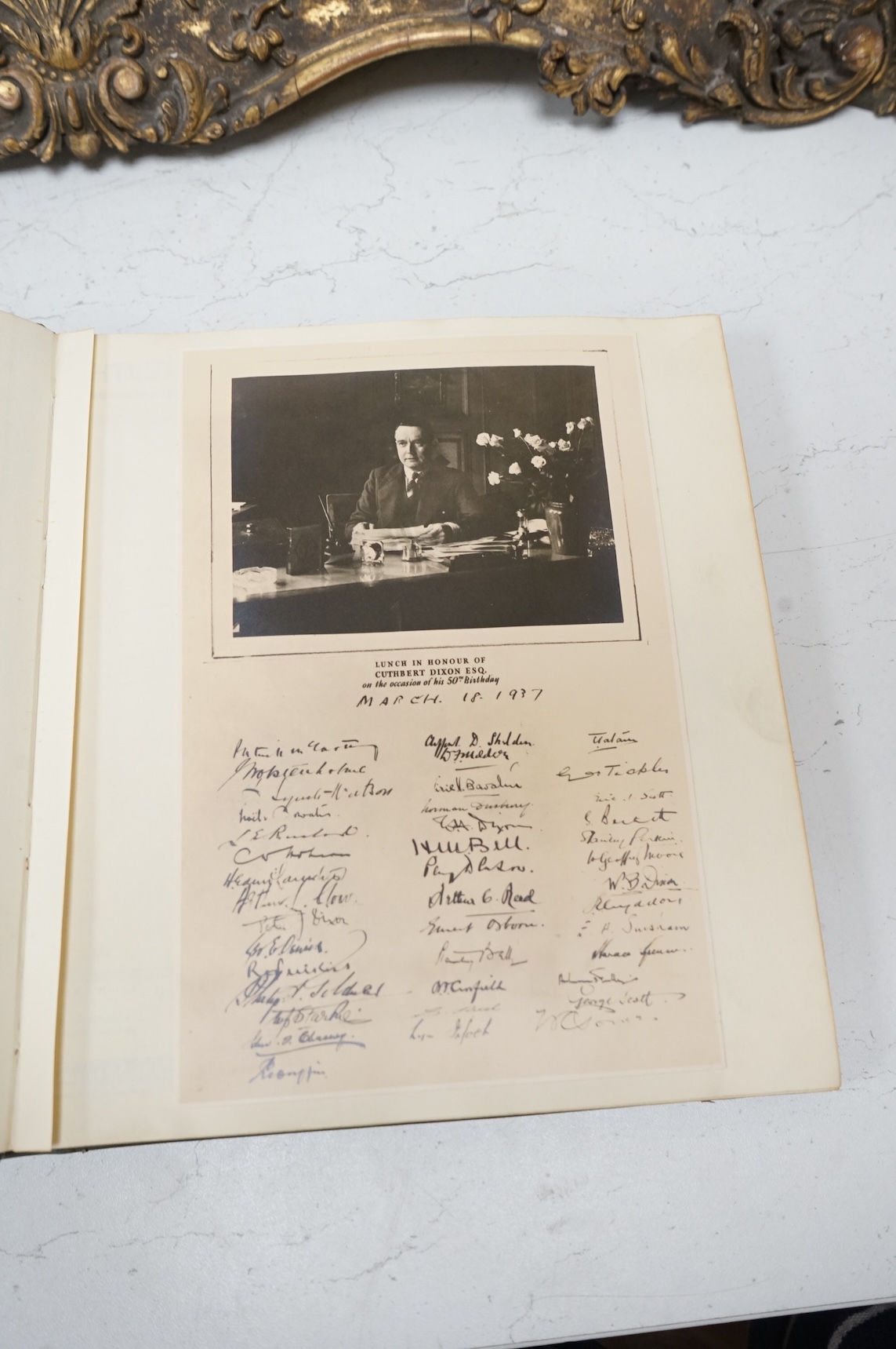 Artwork by Carlos Sanchez, Portrait of Cuthbert Dixon (1887-19, Made of oil on canvas