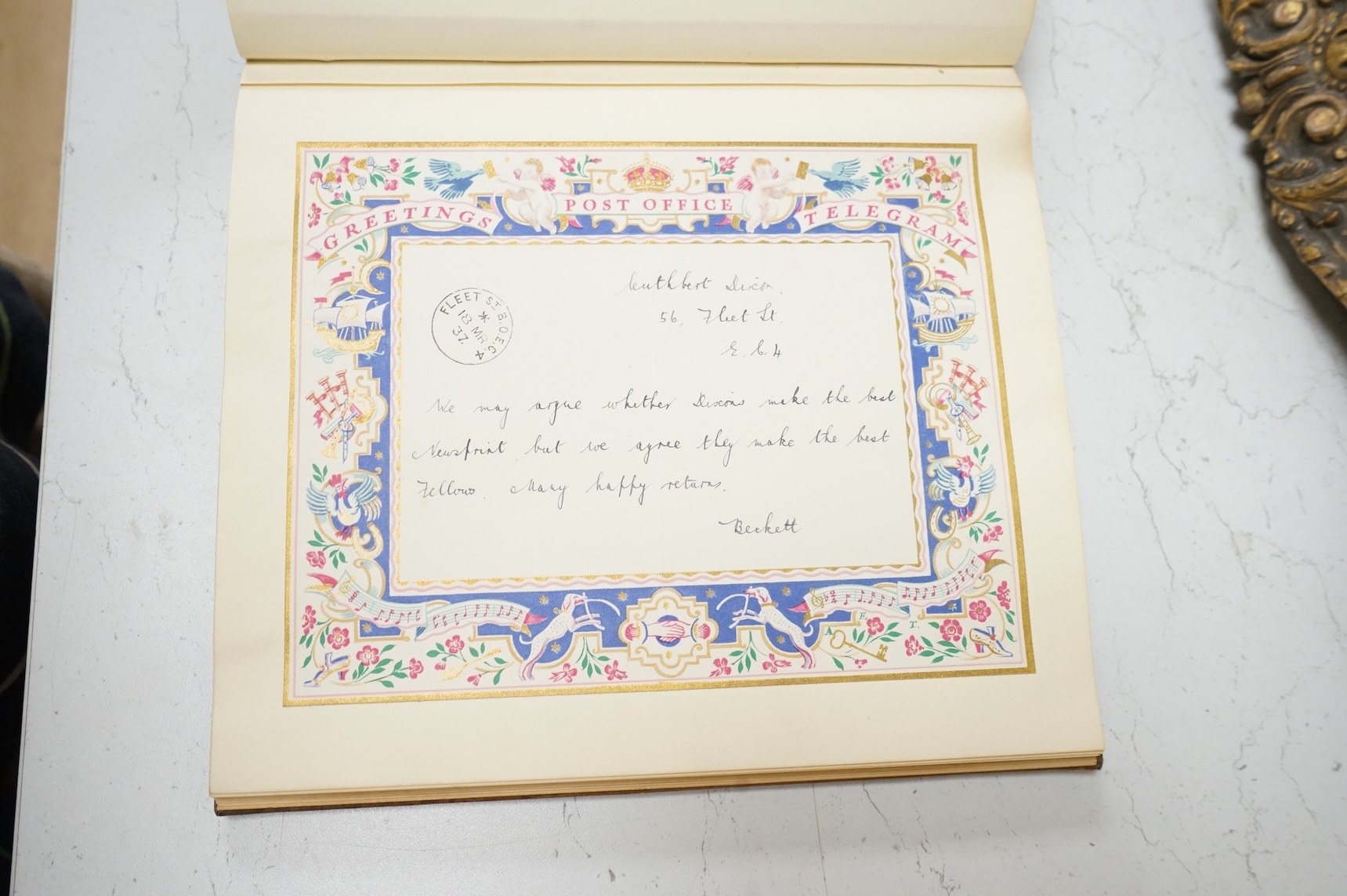 Artwork by Carlos Sanchez, Portrait of Cuthbert Dixon (1887-19, Made of oil on canvas