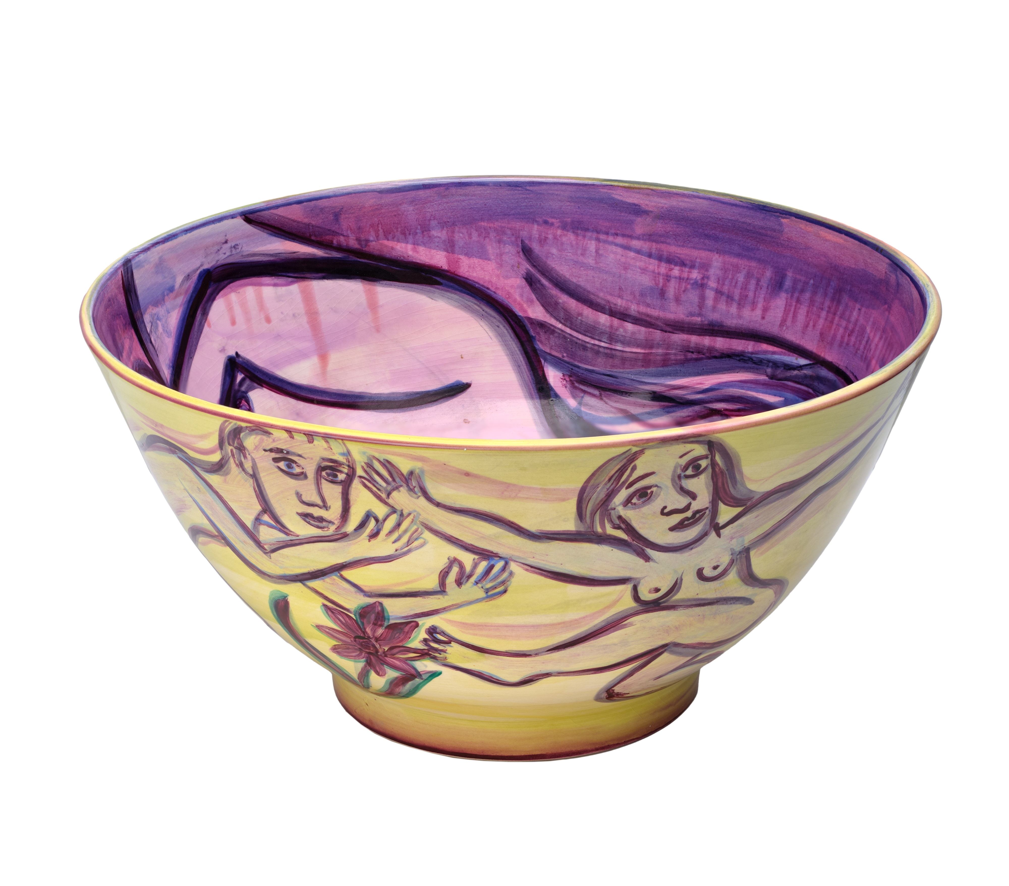 Artwork by Eileen Cooper, Self portrait, Made of ceramic