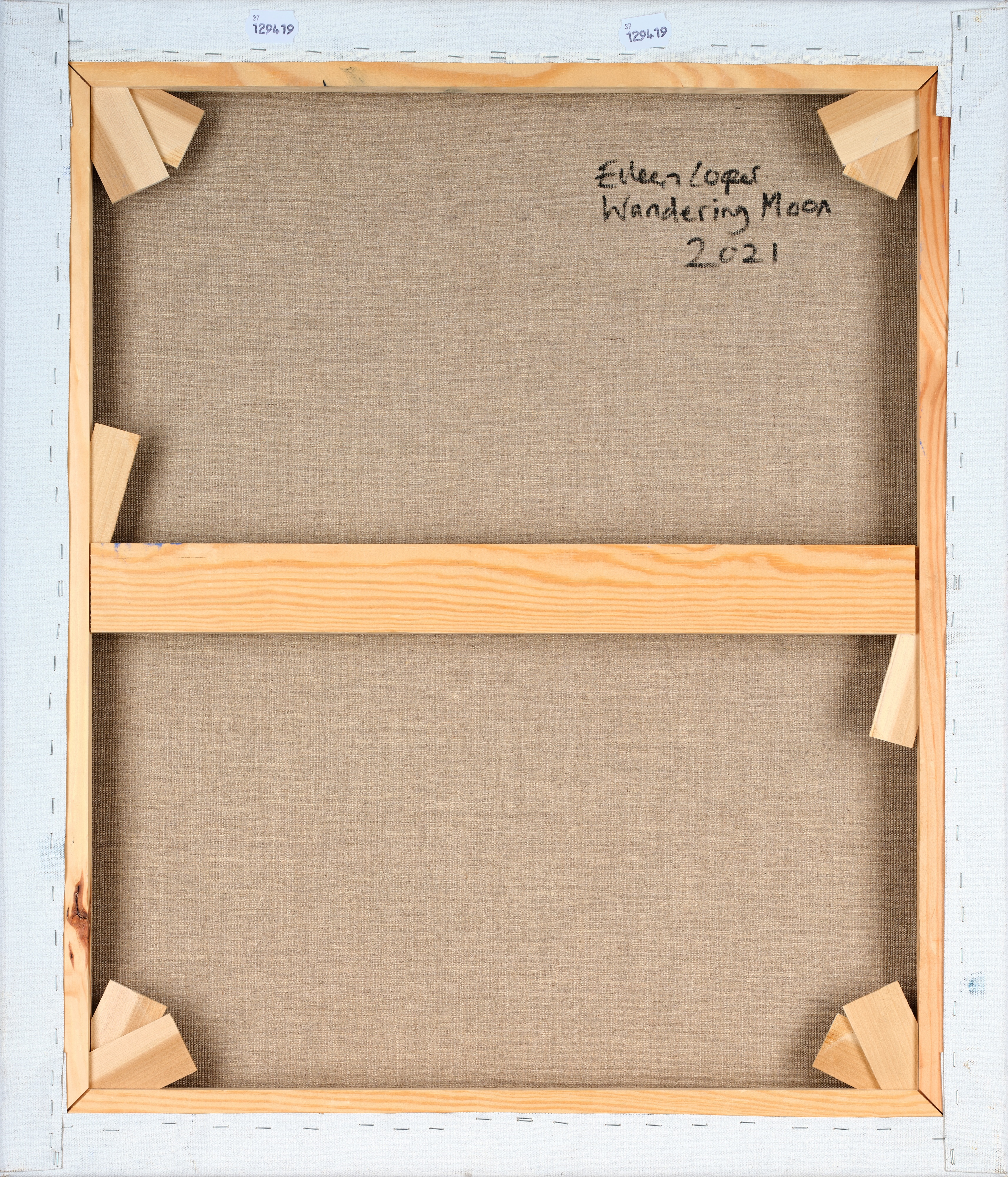 Artwork by Eileen Cooper, Wandering Moon, Made of oil on canvas