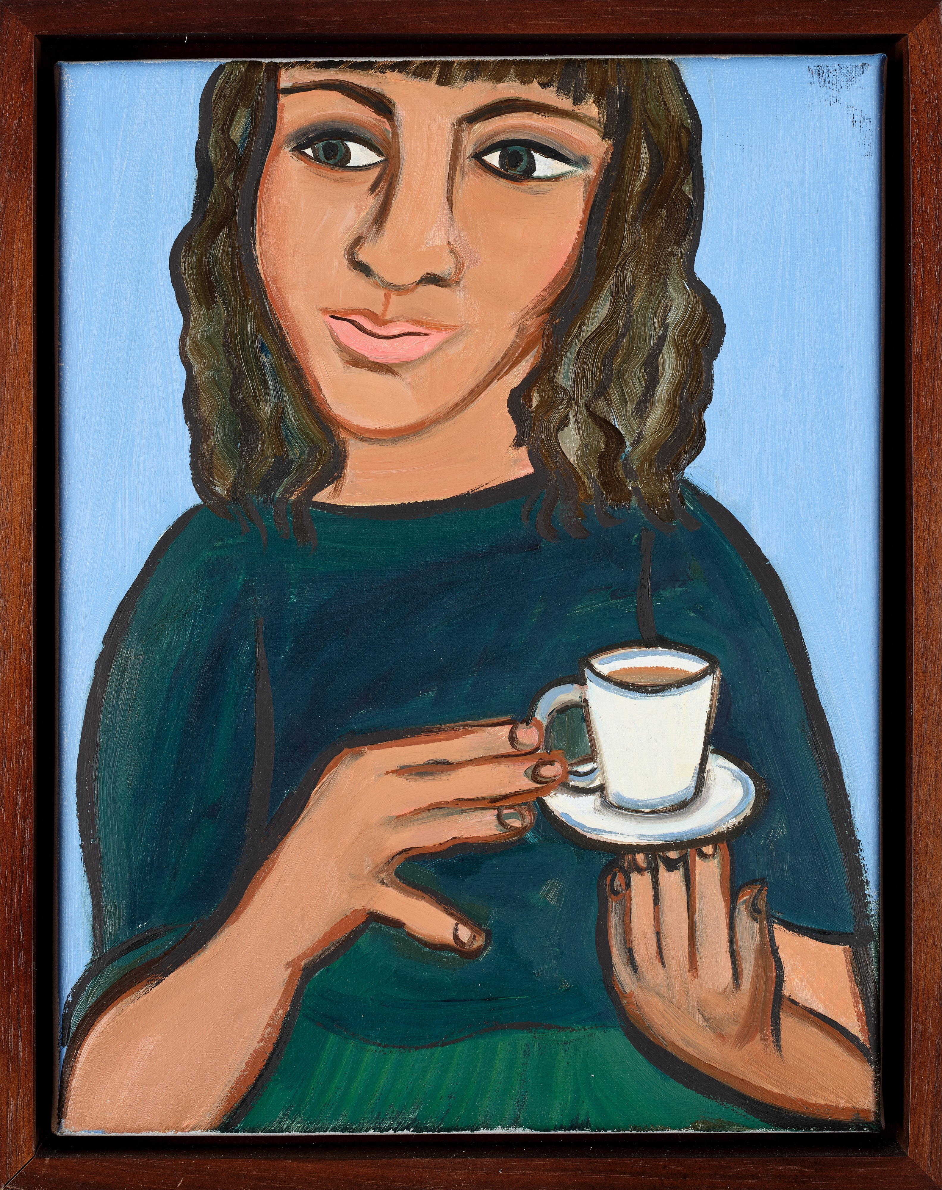 Artwork by Eileen Cooper, Tea, Made of oil on canvas