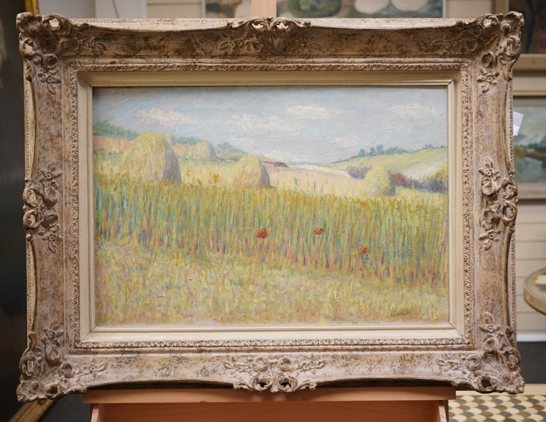 Artwork by Thomas Buford Meteyard, La vallee, Giverny, Made of oil on canvas