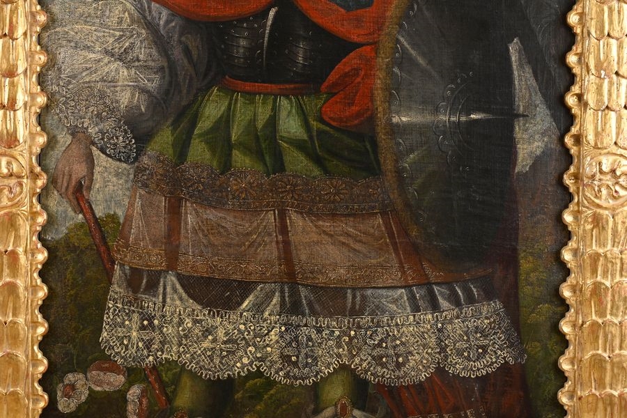 Juan Zapata | The Archangel Saint Michael (Circa 1680) | MutualArt