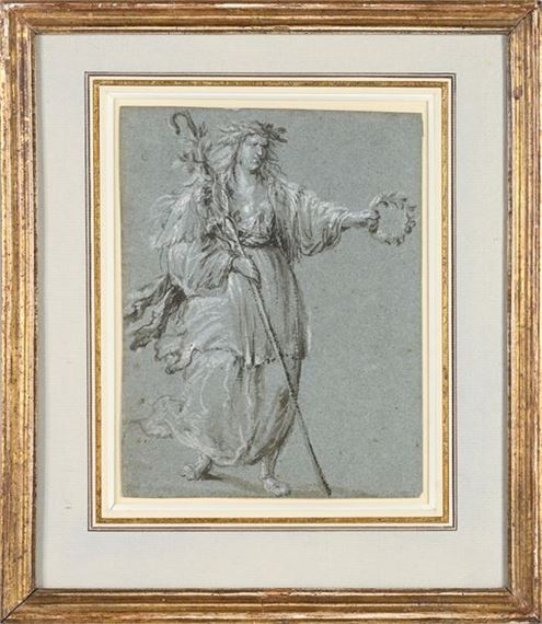 Study of a female figure and study of a male figure - Jean de Saint-Igny