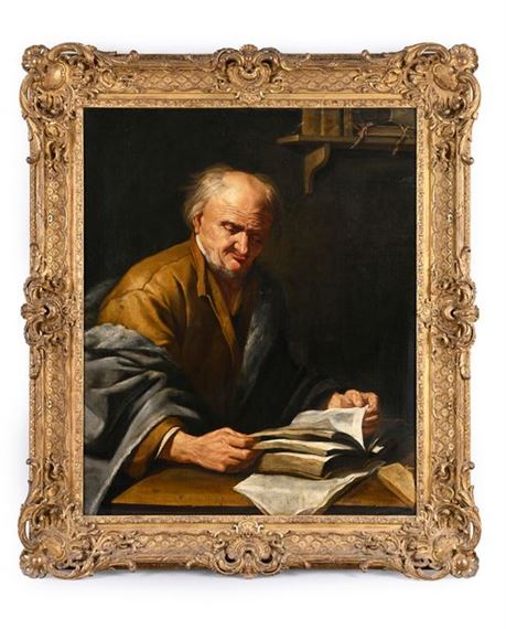 Jan Woutersz. | Philosopher reading | MutualArt