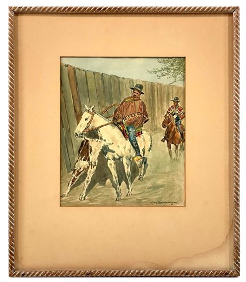 Riders on Horseback - Ove Haagensen