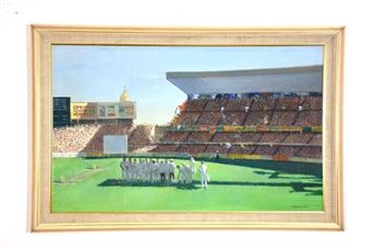 Cricket Scene, Drinks - Frederic Bates