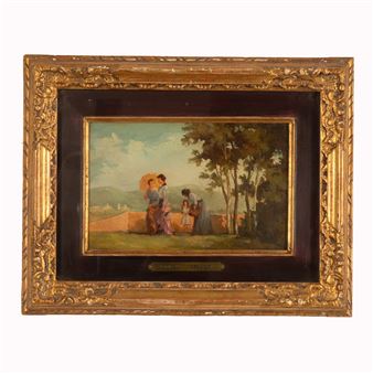 Passeggiata assolata - Giuseppe Tirelli