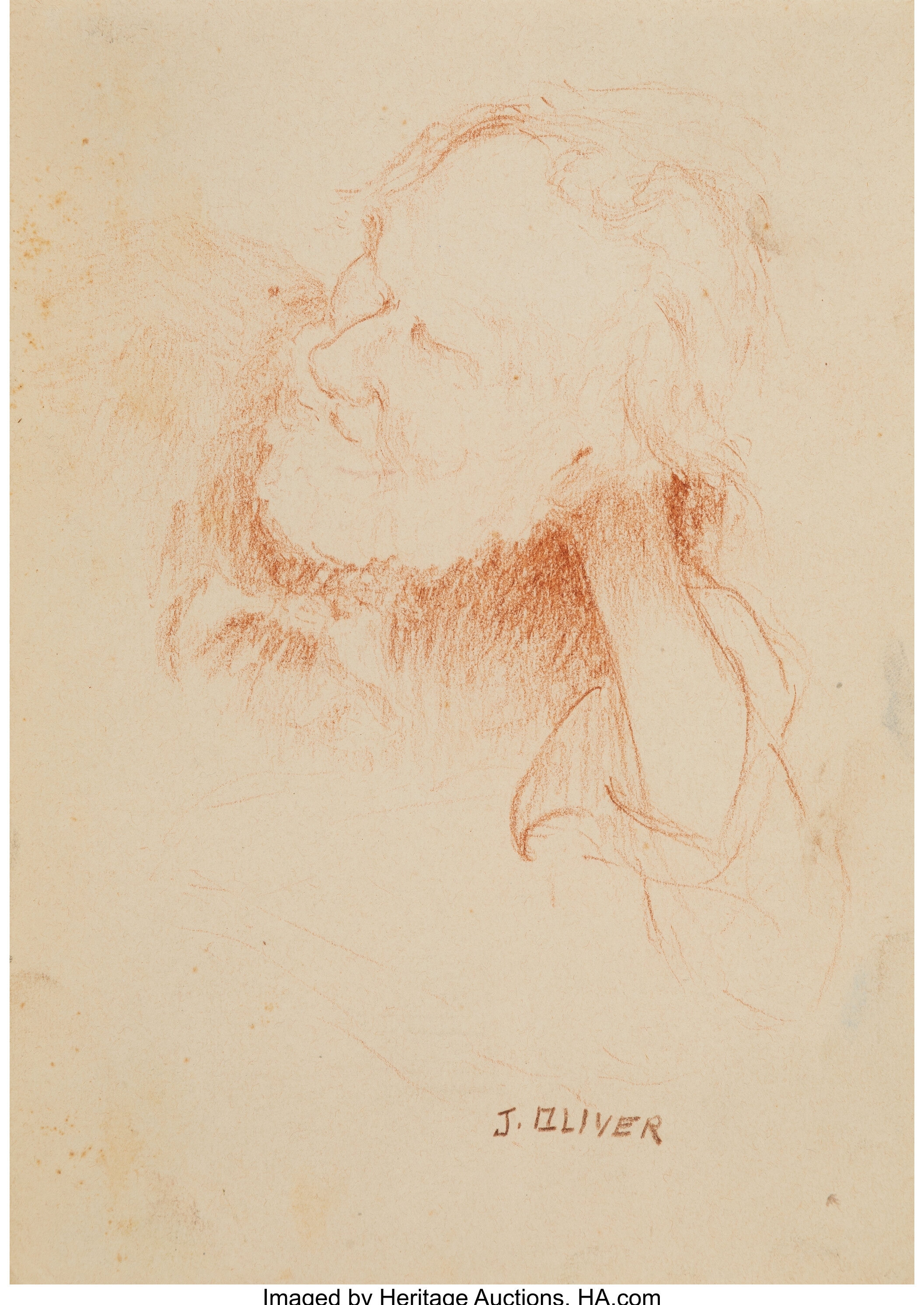 Josephine Oliver | Portrait of Frank Reaugh | MutualArt
