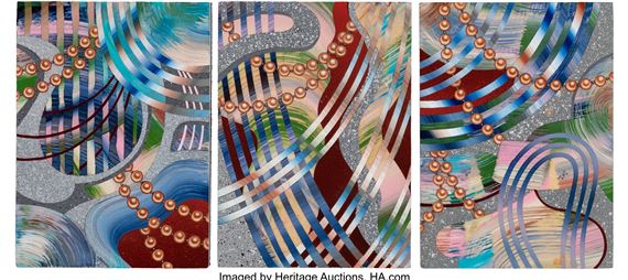 Untitled (triptych - Christian Ruiz Berman