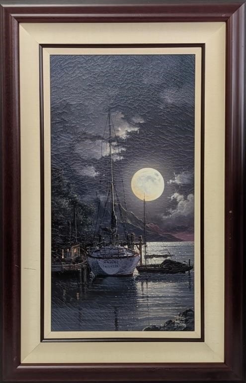 Arozi | Arozi Moonrise Fantasy Artist's Proof, Canvas (1500) | MutualArt