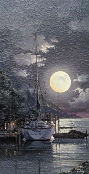 Arozi | Arozi Moonrise Fantasy Artist's Proof, Canvas (1500) | MutualArt
