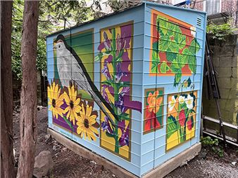 Pelumi Adegawa: Gray Catbird - Art in the Parks