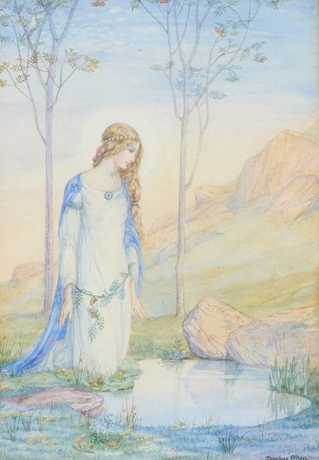 Daphne Constance Allen | ST BRIDE AT THE FOUNTAIN OF YOUTH | MutualArt