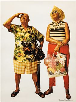 &#39;American Tourists&#39;, 1971 - Duane Hanson