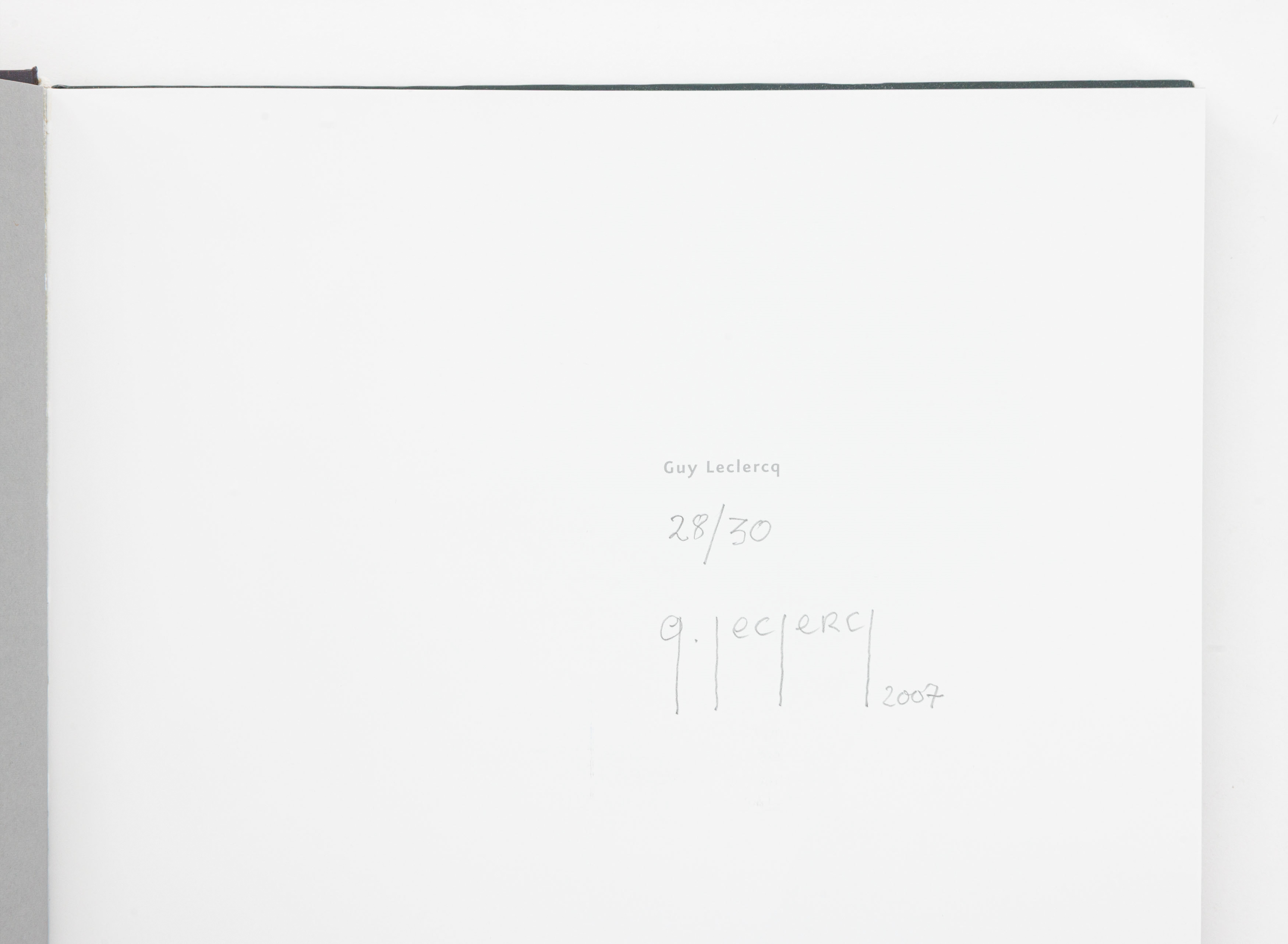 Artwork by Guy Leclercq, Untitled, 2007, Made of Oil on canvas