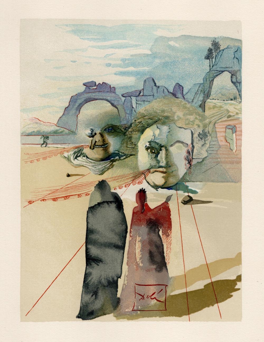 Salvador Dalí | Avarice and Prodigality (1960) | MutualArt