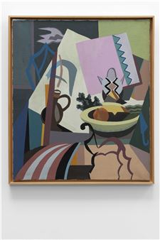 Composition en mauve - Adrien Van de Putte