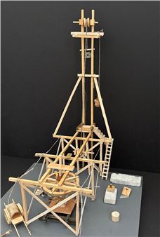 Jennifer Day: Scaffold: Construction Sites in Miniature - Bromfield Gallery