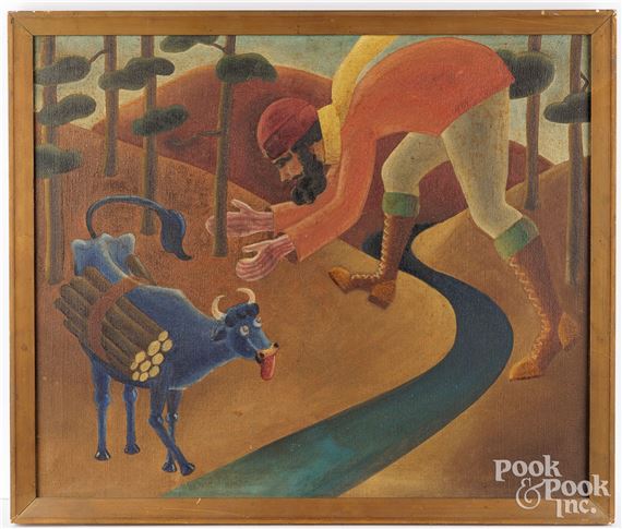 Laura Matlack oil on canvas - Laura Matlack