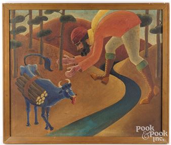 Laura Matlack oil on canvas - Laura Matlack