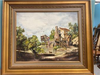 Paysage à la bergerie - Josette Civiragol (Anse)